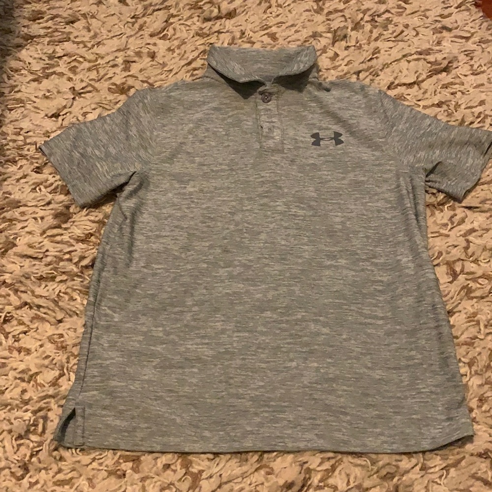 Under armor polo shirt youth small/medium